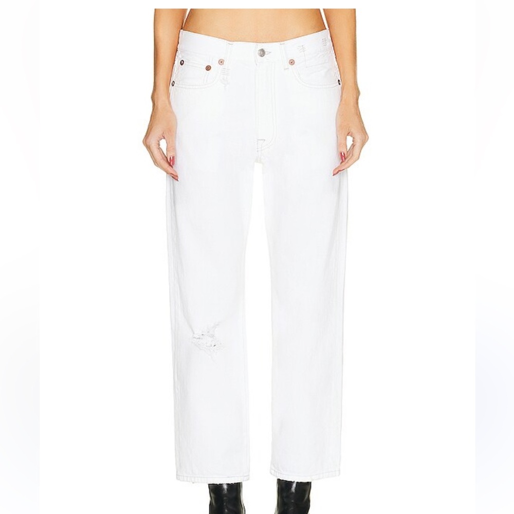 R13 Holden White Boyfriend Jeans EUC 27